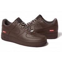 Nike Air Force 1 Supreme Mini Box Logo Brown