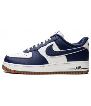 Nike Air Force 1 Low College Pack Midnight Navy темно-синие
