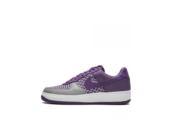 Кроссовки Nike Air Force 1 фиолетово-серые