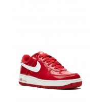 Кроссовки Nike Air Force 1 лаковые красные