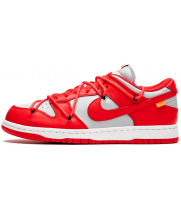 Nike Air Force 1 SB Dunk Low Off-White Red