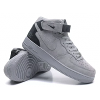 Nike Air Force 1 Mid серые