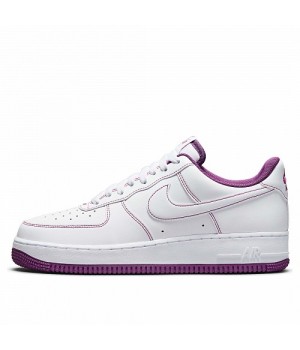 Кроссовки Nike Air Force 1 белые с розовым