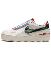 Nike Air Force 1 Shadow Multi-Material Classic серые