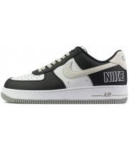 Nike Air Force 1 Low Logo Grey Black