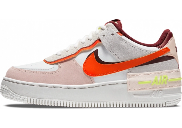 Nike Air Force 1 Shadow Surfaces in Team Red
