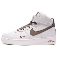 Nike Air Force 1 Mid ’07 LV8 White Grey зимние