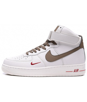 Nike Air Force 1 Mid ’07 LV8 White Grey зимние