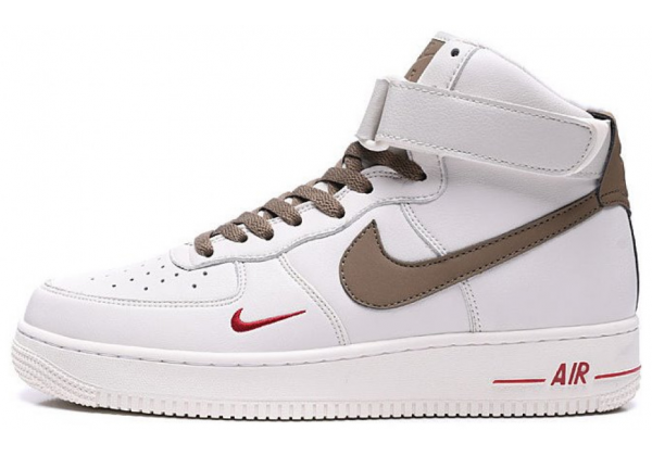 Nike Air Force 1 Mid ’07 LV8 White Grey зимние