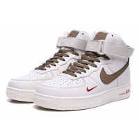 Nike Air Force 1 Mid ’07 LV8 White Grey зимние