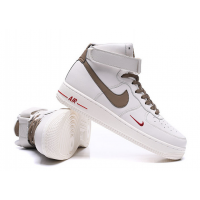 Nike Air Force 1 Mid ’07 LV8 White Grey зимние