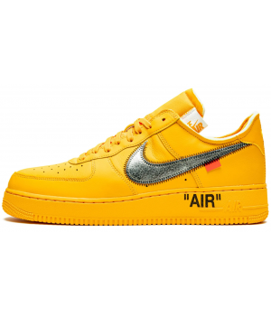Nike Air Force 1 x Off White University Gold