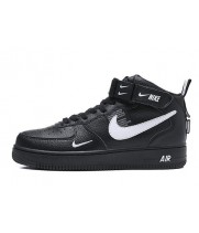 Nike Air Force 1 высокие черные