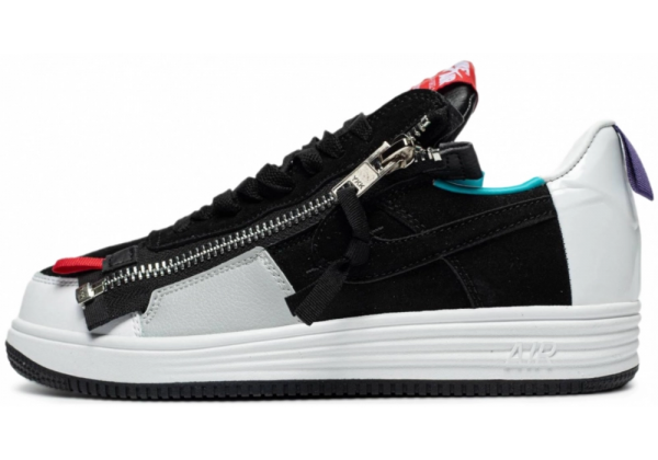 Кроссовки Acronym x Nike Lunar Force 1 SP Zip Black Grey