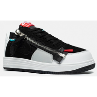 Кроссовки Acronym x Nike Lunar Force 1 SP Zip Black Grey