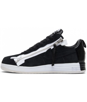 Кроссовки Acronym x Nike Lunar Force 1 SP Zip Black White