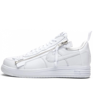 Кроссовки Acronym x Nike Lunar Force 1 SP Zip AF100 Total White