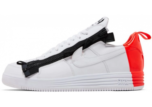 Кроссовки Acronym x Nike Lunar Force 1 SP Zip Crimson Bright