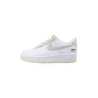 Кроссовки Nike Air Force 1 Low White neon Stitch 
