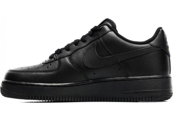 Nike Air Force 1 моно черные