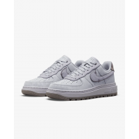 Кроссовки Nike Air Force 1 Luxe серые