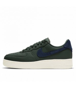 Кроссовки Nike Air Force 1 Craft хаки с синим