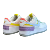 Nike Air Force 1 Low Shadow White/Diamond Blue-Purple-Yellow
