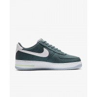  Кроссовки Nike Air Force 1 замшевые темно-зеленые