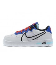 Кроссовки Nike Air Force 1 Retro бело-красно-синие