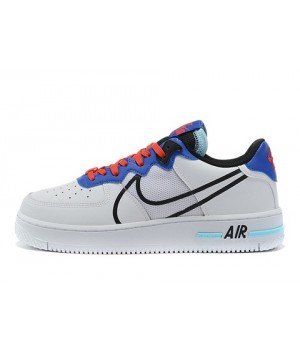 Кроссовки Nike Air Force 1 бело-красно-синие