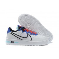 Кроссовки Nike Air Force 1 Retro бело-красно-синие
