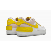 Кроссовки Nike Air Force бело-желтые