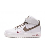 Кроссовки Nike Air Force 1 бело-серые