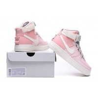 Кроссовки Nike Air Force 1 высокие розовые
