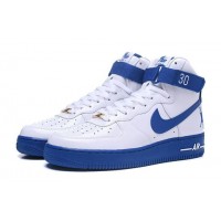 Nike Air Force 1 сине-белые