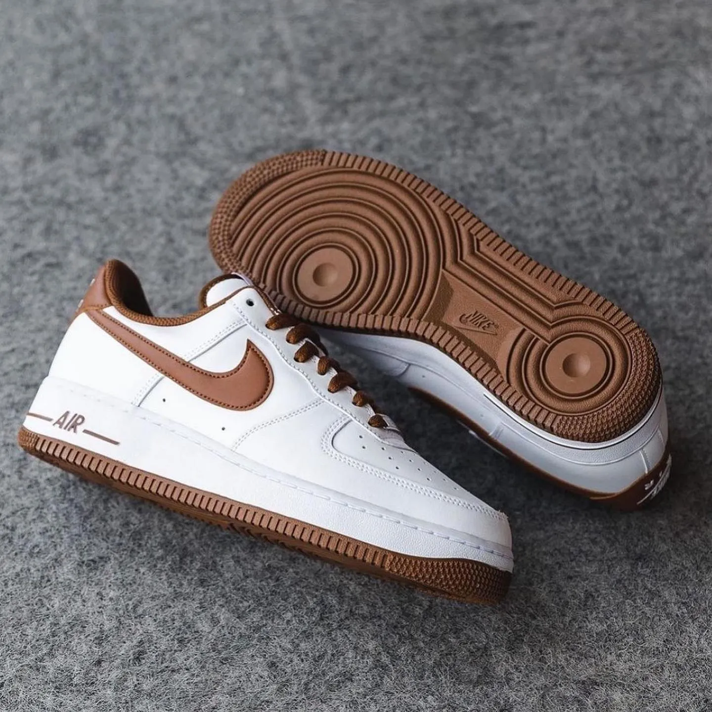 Air force 1 white brown